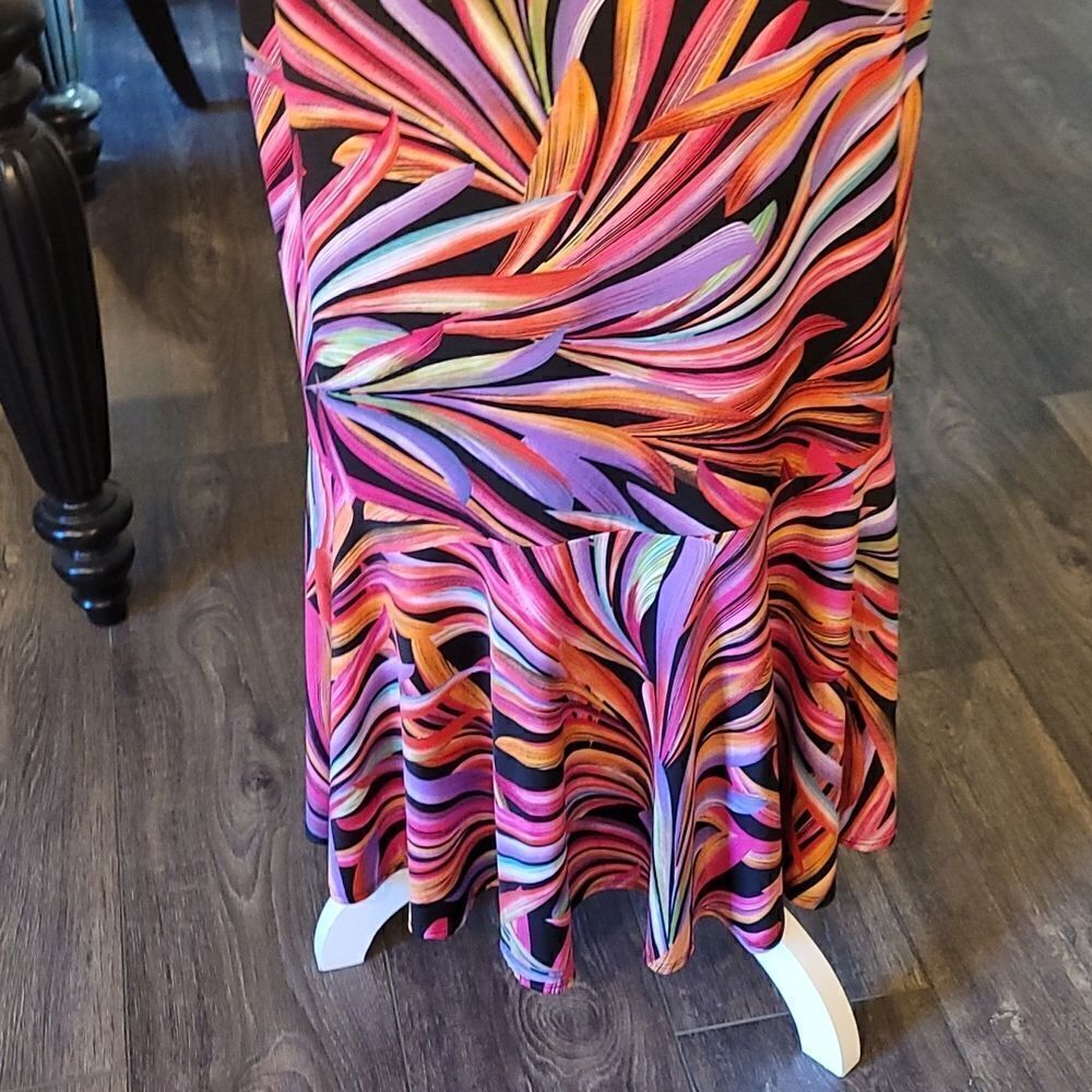 Slinky Brand Size Small Colorful Tank Dress - Picture 5 of 10